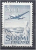 FINLAND 1963 Plane - Douglas DC10 - 3m. Blue FU - Usati