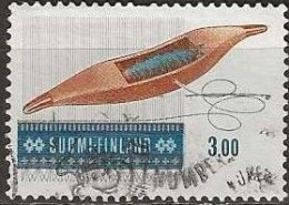 FINLAND 1976 Shuttle & Raanu Patterned Cover - 3m. Multicoloured FU - Usados