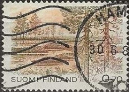 FINLAND 1981 National Parks - 70p Kauhaneva Swamps, Kauhajoki FU - Used Stamps