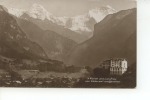 Mönch Und Jungfrau Von Wilderswil Ausgesehen 1920 - Wilderswil