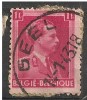 BELGIE BELGIQUE 529 Cote 0.15€ GEEL - 1934-1935 Leopold III