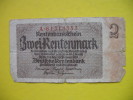 2 RENTENMARK 30.1.1937 - Andere & Zonder Classificatie