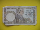 500 Dinara 1941 (woman) - Serbia