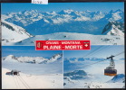 Crans - Montana ; La Plaine-Morte 3000 M; Multivues Télécabine Et Vue ; Grand Format 10 / 15 (8046) - Crans-Montana