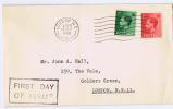 Great Britain:  FDC 1936 SG 457/458  Dd 14-9-1936, London - ....-1951 Vor Elizabeth II.