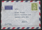 S459.-.GERMANY / ALEMANIA .-. BERLIN - MI # 153 - 1 MARK  ON COVER BERLIN 1957 TO BOGOTA- COLOMBIA. ARRIVAL CACHET. - Lettres & Documents