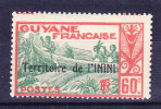 ININI N° 39 Neuf Charniere Gomme Altérée     Signature En Haut - Unused Stamps