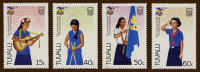 Tuvalu - 1985 - Scouts Féminin - 4v Neufs ** // Mnh - Tuvalu