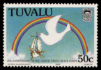 Tuvalu - 1986 - Corps De La Paix - 1v Neufs ** // Mnh - Tuvalu (fr. Elliceinseln)