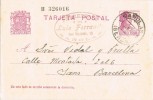 Entero Postal BAÑOLAS (Gerona) 1932,. Republica. Ferreteria Ferrando - 1931-....