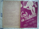1935 COEUR DE MUSETTE VALSE F GARDONI DOMMEL VALFY - Partitions Musicales Anciennes