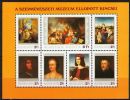 Magyar Posta Hungary 1984 ART Paintings Tiepolo Raphael Stolen Painting Museums Stamps Sc2839 Michel B170 - Neufs