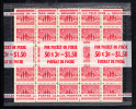 Canada MNH Scott #434q 3c Star Of Bethlehem - Christmas Tagged W2B Cello Paq With 2 Panes Of 25 - Full Sheets & Multiples