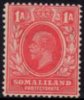 Somaliland Protectorate - 1921 KGV 1a MH* - Somaliland (Protectoraat ...-1959)