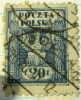 Poland 1919 Emblem 20f - Used - Gebraucht