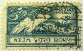 Poland 1919 Griffin And Fasces 50f - Used - Gebraucht