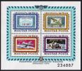 Magyar Posta Hungary 1974 Budapest Aerofila '74 Space FISA Air Post Icarus Soyuz Apollo Stamp Michel BL109A Scott CB36 - Collections