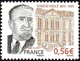 France Autoadhésif ** N°  369,a - Personnage - Eugène Vaillé - Variété Le Visage N'a Pas De Contour Coté Droit - Unused Stamps