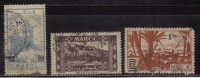 Morocco Used 1950, Set Of 3, Surcharge Isssues., - Usati
