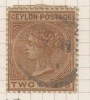 Ceylon Used 1899, 2c Pale Orange Brown,  Wmk Crown CA, SG256 - Ceylon (...-1947)