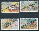 THE GRENADINES OF ST. VINCENT 1977 VARIOUS CRABS SC# 119-122 SPECIMEN OVPT SCARCE MNH - St.Vincent E Grenadine