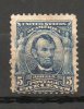 ETATS-UNIS  5c Bleu 1902-03 N°148 - Usati