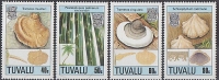 Tuvalu - 1989 - Flore Champignons - 4v Neufs ** // Mnh - Tuvalu