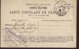 FRANCHISE MILITAIRE...1923.............ECRITE   ..‹(•¿•)› - Covers & Documents