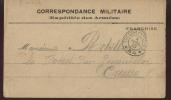 FRANCHISE MILITAIRE...1914/18.............ECRITE   ..‹(•¿•)› - Briefe U. Dokumente