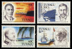 Tuvalu - 1992 - Monarques Britanniques Et Bateaux - 4v Neufs ** // Mnh CV €16 - Tuvalu