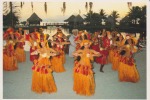 CPSM TAHITI Groupe Folklorique De Coco  Si Bandes Jaunes Dues Au Scan - Polynésie Française