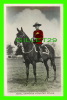 POLICE - ROYAL CANADIAN MOUNTED POLICE (RCMP) ON HIS HORSE - TRAVEL IN 1951 - - Polizei - Gendarmerie