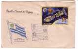 SPACE - APOLO XI - 1975 URUGUAY  FDC - Fine Comm Cancellation - LUFTHANSA -USA - ONU - URUGUAY ANNIVERSARIES - América Del Sur