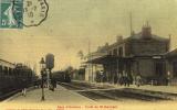 CPA (78)   ACHERES Gare  Foret De St Germain (toilee Couleur) - Acheres