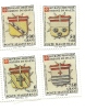 2001 - Sovrano Militare Ordine Di Malta 661/64 Stemmi Dei Priori   +++++++++ - Enveloppes