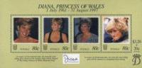 Tuvalu - 1998 - Hommage A La Princesse Diana - BF Neufs ** // Mnh - Tuvalu