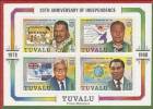 Tuvalu - 1998 - Personages, 20e Ann Independence - BF Neufs ** // Mnh - Tuvalu