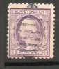 ETATS-UNIS 3c Violet 1908-09 N°169 - Gebruikt