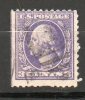 ETATS-UNIS 3c Violet 1908-09 N°169 - Gebruikt