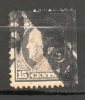ETATS-UNIS 15c Gris1912-15 N°190 - Used Stamps