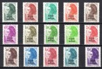 Saint Pierre Et Miquelon1986: (SPM) - Liberté De Gandon N°455/69 ** TTB - Unused Stamps