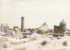 Usbekistan-Bukhara, Komplex Poj Kajlan, By UNESCO As A World Heritage Site - Uzbekistan