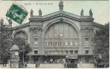 CPA 75 - PARIS - Gare Du Nord - Transporte Público
