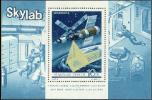 Magyar Posta Hungary 1973 Space Achievements Spaceman Skylab Over Earth Stamp Collection Michel 2906 BL101 Scott C346 - Verzamelingen