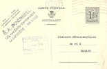 Carte Postale 1F20 - Circulé 10-VII-1954 - Tarjetas 1951-..