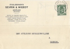 Carte Postale Avec Timbre - Circulé 15-02-1937 - Briefkaarten 1934-1951