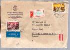 Hongrie - Lettre Recommandée CAD Budapest 2.?-10-1985 - 4 Tp - Cartas & Documentos