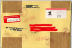 Vignette UPS Chapel Hill Registered Mail Lettre Recommandée Complète Recommandé - Timbres De Distributeurs [ATM]