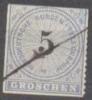 1869 Telegrafenmarke 5 Gr  Mi 5 / YT 5 Gestempelt/oblitere/used - Gebraucht