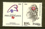 POLAND 1989 MNH Stamp(s) Marianne Sg3216 - Nuovi